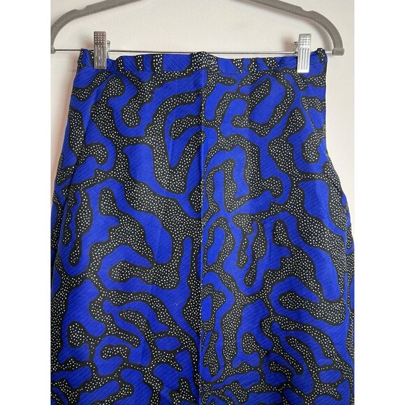 Nigerian Skirt African Maxi Skirt Blue - Picture 10 of 10